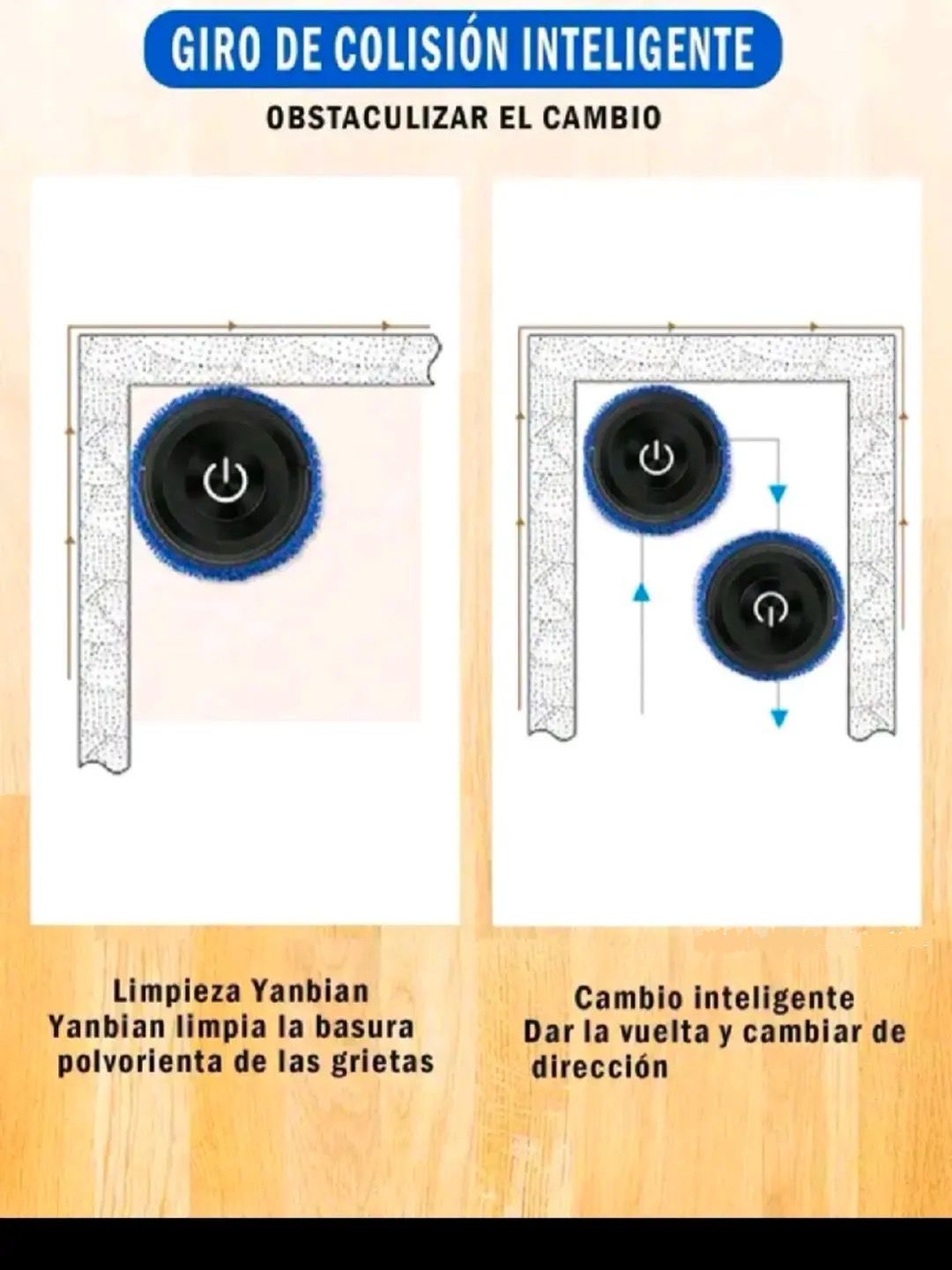 ASPIRADORA INTELIGENTE CON TRAPEADOR