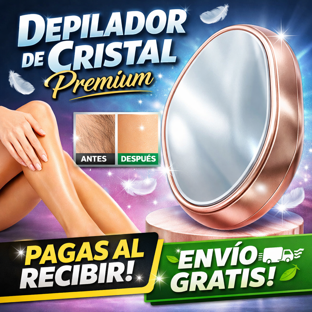 Depilador de Cristal Premium – Piel Suave en Minutos, Sin Dolor ni Irritación.